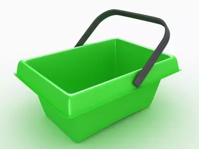 Shopping Basket 3D model