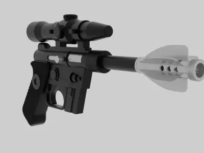 DL-21 A star wars gun 3D model