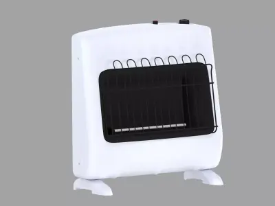 Propane Heater 3D model