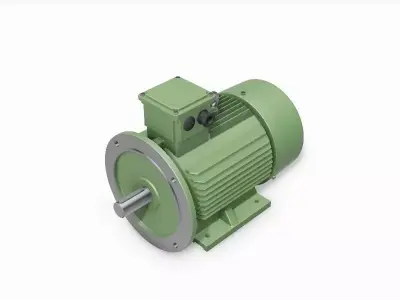 132S B35 Top - IEC electric motor - 3D CAD model 3D model