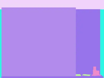 tv wall set 10 Free 3D model