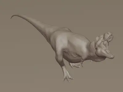 TRex Tyrannosaurus rex - 3d Model Low-poly 3D model