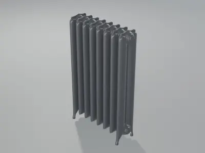Epoca Cast Iron Radiator 2C8 3D model