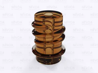Glass finish - GME 30 12 - 8 mm - GL 08 3D model