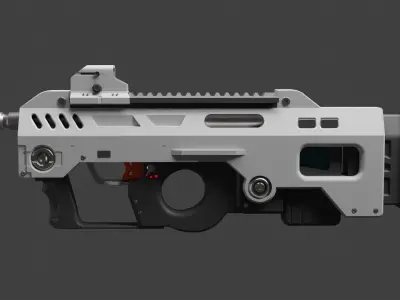 Concept Gun model 3D model