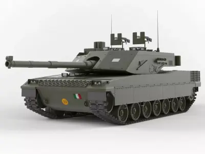 C1 Ariete 3D model by javidan
