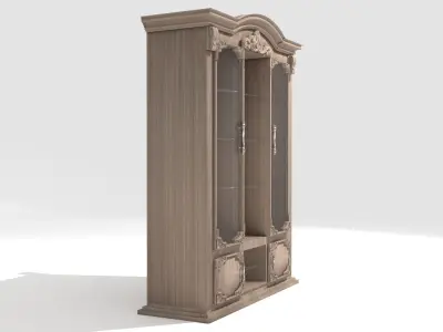 Silverware Cabinet 3D model