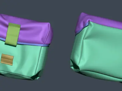 Military Bag 3D model