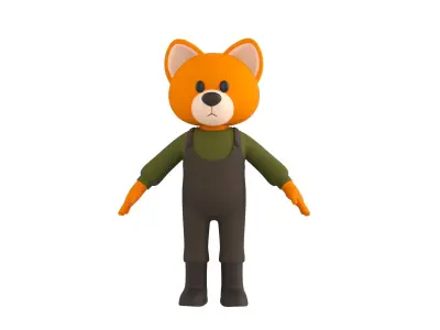 Character110 Dog 3D model