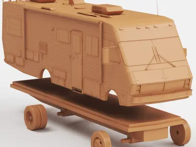 Fleetwood Bounder 1986 3D print model purchase