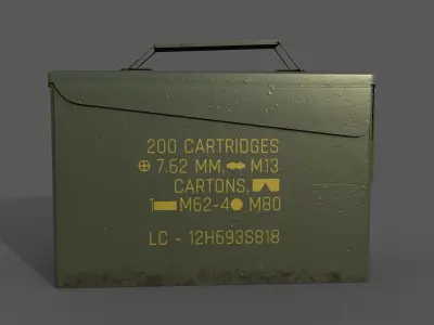 Ammo Can 3D model
