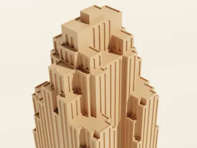 Greater Penobscot Building 3D print model purchase