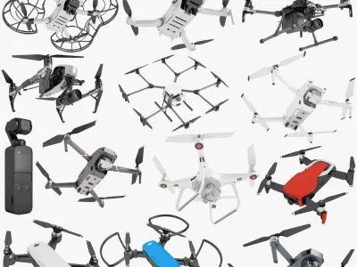 DJI Collection 01 3D model