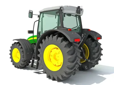 Generic Tractor 3D model