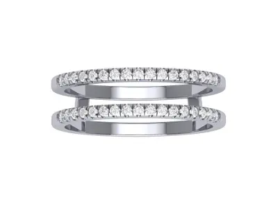 Wedding Ring 3D print model 61