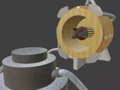 Laboratory Machine D - Superconductor Free 3D model