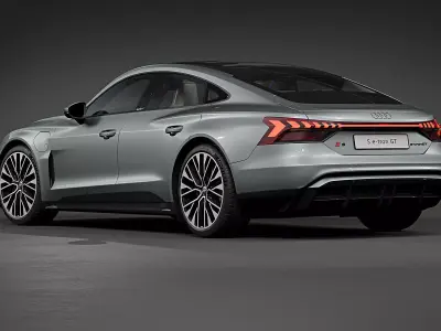 2025 Audi S e-tron GT 3D model