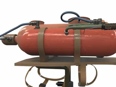 Jet pack 8 3D model