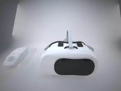 virtual reality glass- 3D model