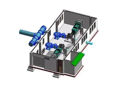 Water Pumping Station 3D model purchase