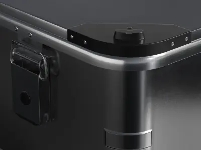 Aluminum Container 003 S 3D model