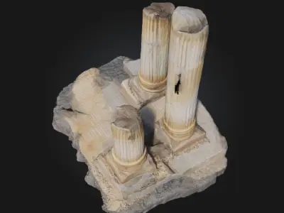 Ancient Reverie  A Sculptural Echo of Forgotten Dreams 3D model