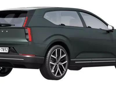 Volvo EX60 2027 3D model purchase