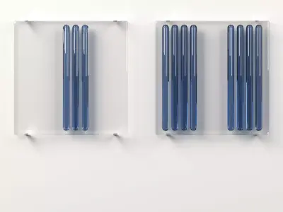 Wall Glass Blocks - Decorative Frame - The Drop - Part 9 3D model