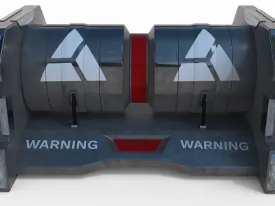 Sci-Fi Generator V1 Free 3D model