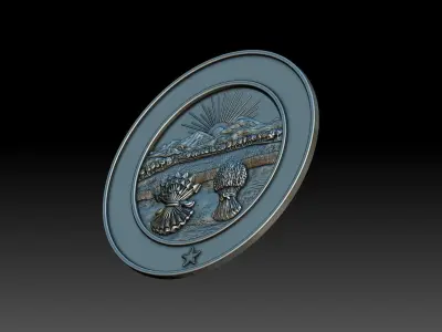Ohio Seal 3D print model