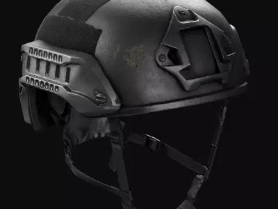 Nexus SF M3 Tactical Helmet LowPoly Low-poly 3D model