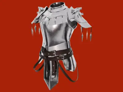 Warrior Armor Free 3D model