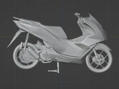 HONDA PCX 2022 3D model