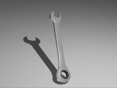 Wrench 3D model shop