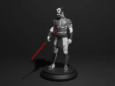 Dart Maul starwars 3D print model