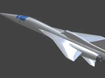  XB-1 Baby Boom 3D print model