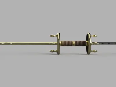 Divine Weapon 3D model