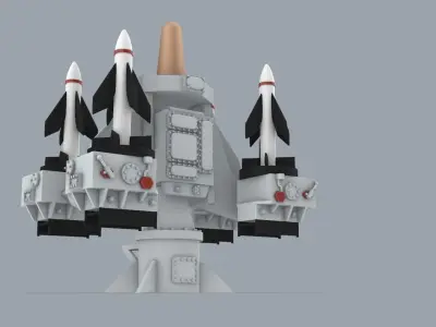 GWS24 Sea Cat PM 3D print model