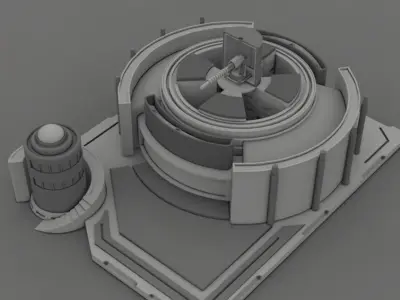 RTS Ctrategy Center 3D model