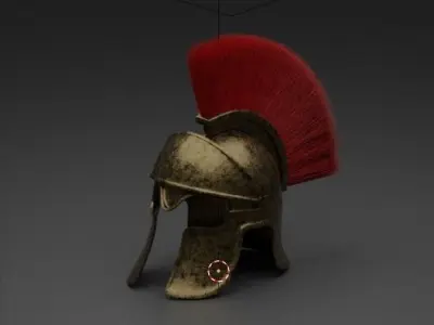 Roman Helmet 3D model buy