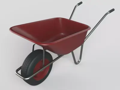 Wheelbarrow - 3D model purchase
