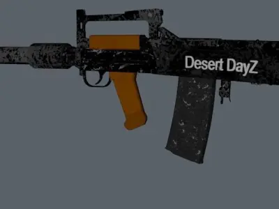 OC-14 Assault Rifle 3D model Low-poly 3D model
