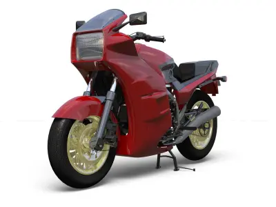 750cc motorcycle 3D model purchase