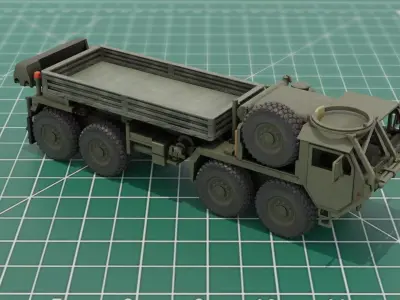 M977A4 HEMTT Army Logistic Truck 3D Print 3D print model
