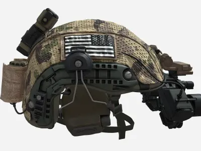 Army Helmet 3D model by JanVancik3DGraphics