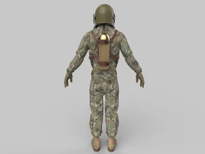 soldier  3D model