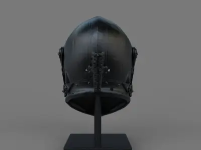 Jousting Helmet II - Ornamental 3D print model