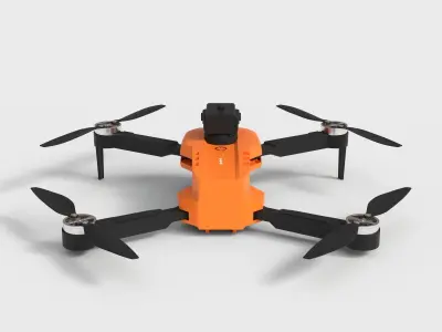 BRUSHLESS MOTOR DRONE 3D model