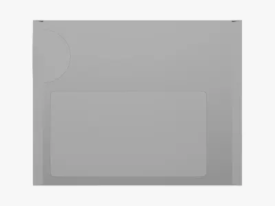 Basic Box Package - Geometry Only No Textures No Materials 3D model