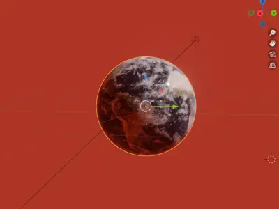 Photorealistic Earth with 6k Textures 3D model